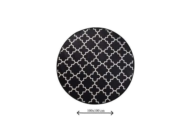 Chilai Home Badematte 100 Rund - Multi - Tekstiler - Tepper & Matter - Baderomsmatte