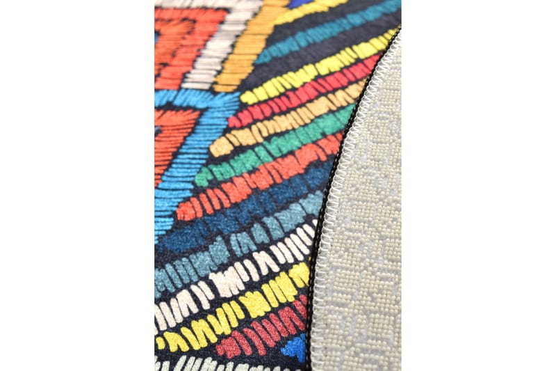 Chilai Home Badematte 100 Rund - Multi - Tekstiler - Tepper & Matter - Baderomsmatte