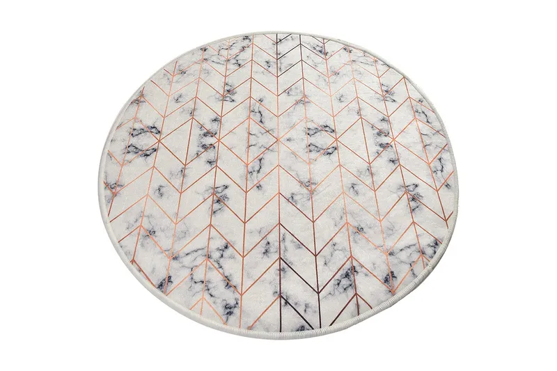 Chilai Home Badematte 100 Rund - Multi - Tekstiler - Tepper & Matter - Baderomsmatte