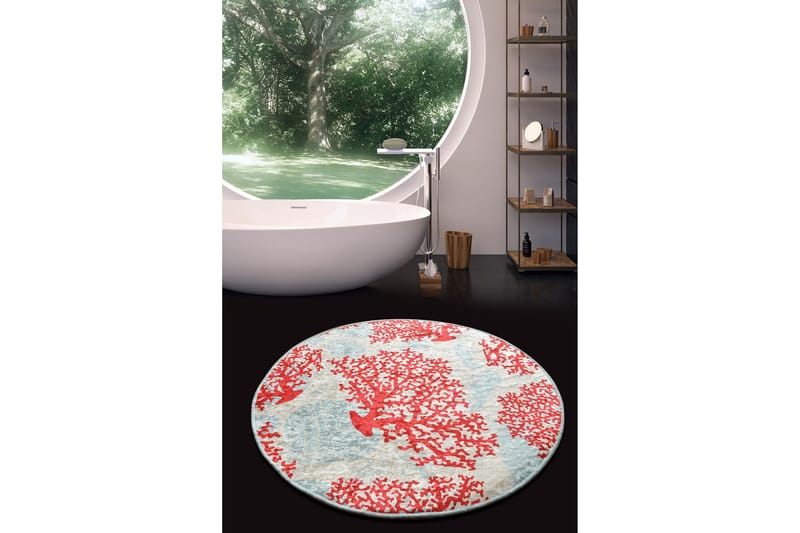 Chilai Home Badematte 100 Rund - Multi - Tekstiler - Tepper & Matter - Baderomsmatte