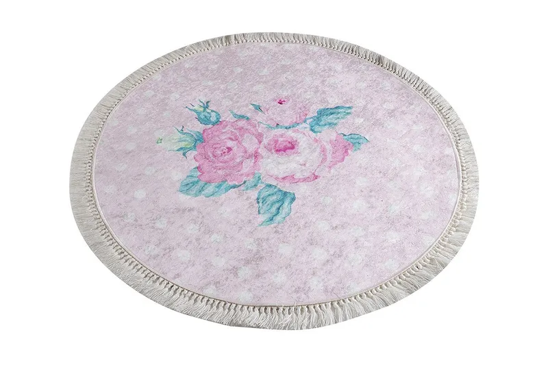 Chilai Home Badematte 100 Rund - Multi - Tekstiler - Tepper & Matter - Baderomsmatte