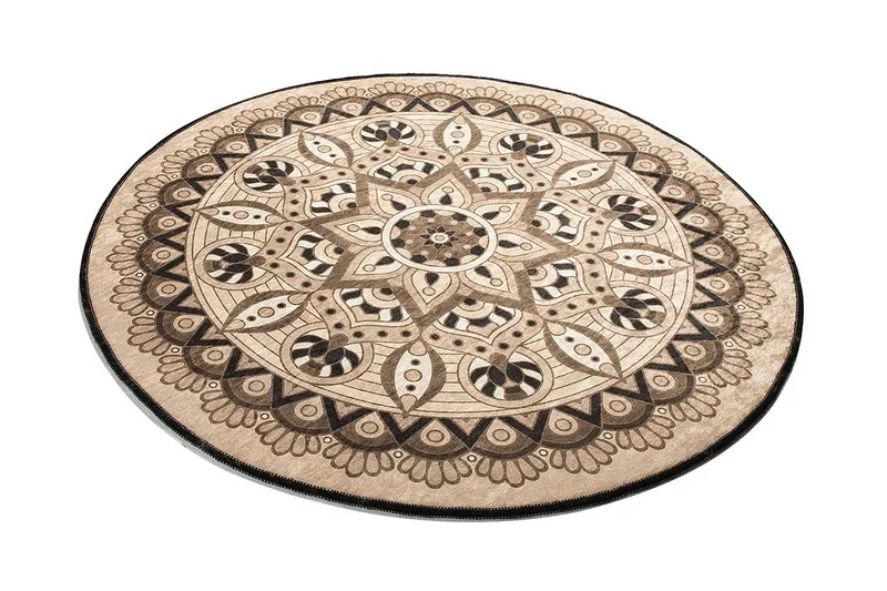 Chilai Home Badematte 100 Rund, Multi