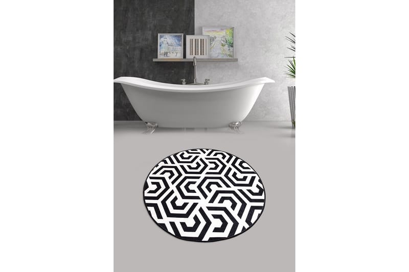 Chilai Home Badematte 100 Rund - Multi - Tekstiler - Tepper & Matter - Baderomsmatte