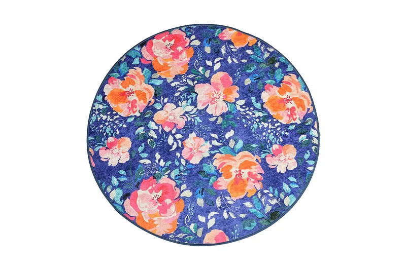 Chilai Home Badematte 100 Rund - Multi - Tekstiler - Tepper & Matter - Baderomsmatte