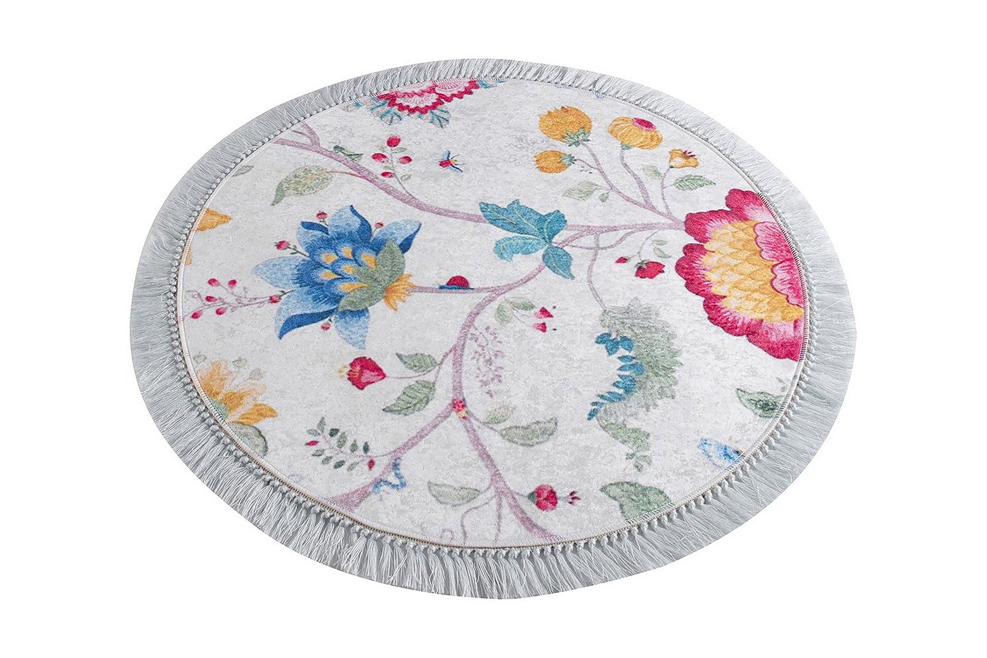 Chilai Home Badematte 100 Rund - Multi