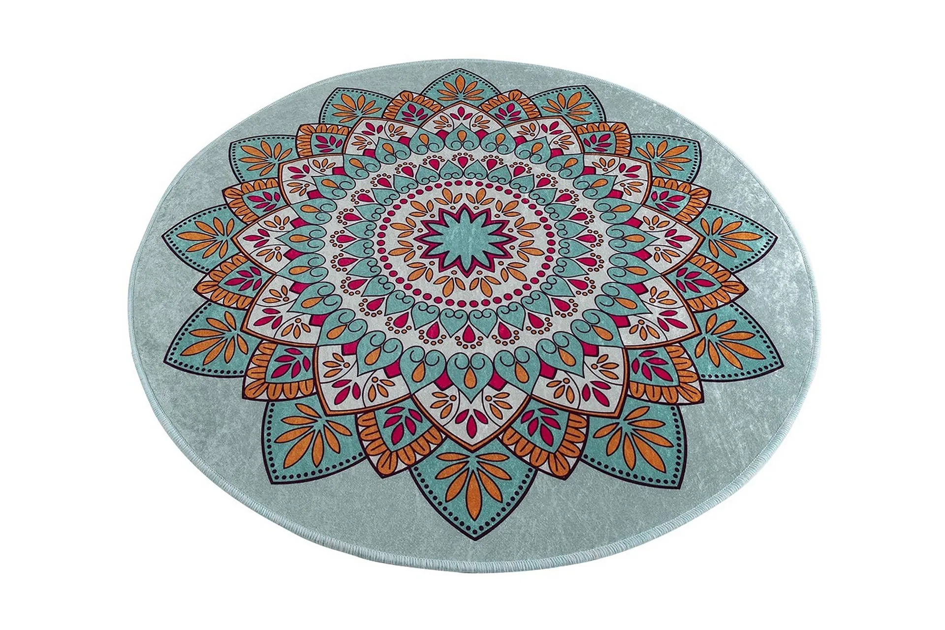 Chilai Home Badematte 100 Rund - Multi