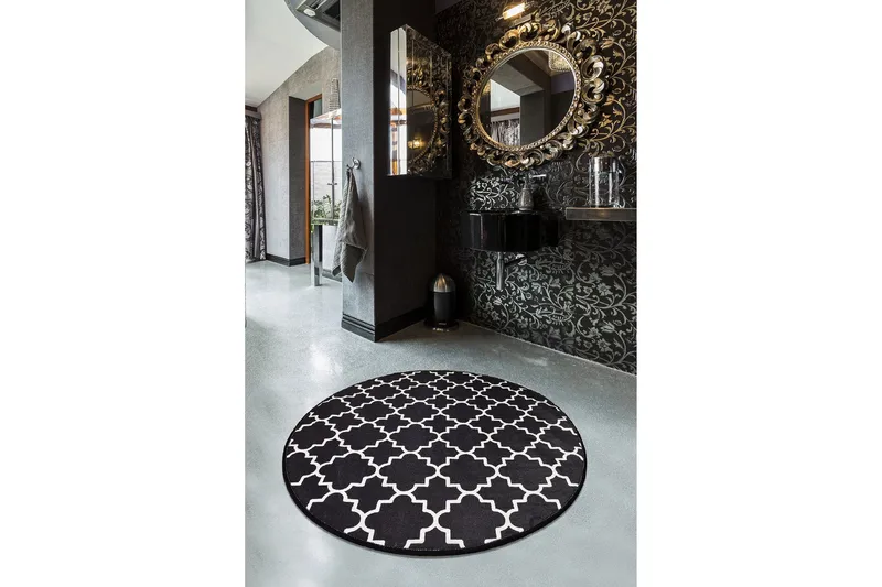 Chilai Home Badematte 100 Rund - Multi - Tekstiler - Tepper & Matter - Baderomsmatte