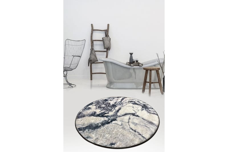 Chilai Home Badematte 100 Rund - Multi - Tekstiler - Tepper & Matter - Baderomsmatte