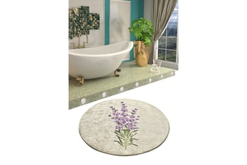 Chilai Home Badematte 100 Rund - Multi - Tekstiler - Tepper & Matter - Baderomsmatte