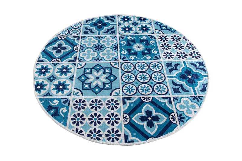 Chilai Home Badematte 100 Rund, Multi