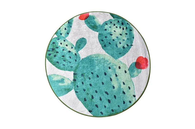 Chilai Home Badematte 100 Rund - Multi - Tekstiler - Tepper & Matter - Baderomsmatte