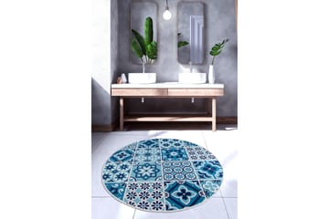 Chilai Home Badematte 100 Rund - Multi - Tekstiler - Tepper & Matter - Baderomsmatte