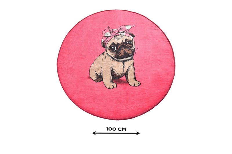 Chilai Home Badematte 100 Rund - Multi - Tekstiler - Tepper & Matter - Baderomsmatte