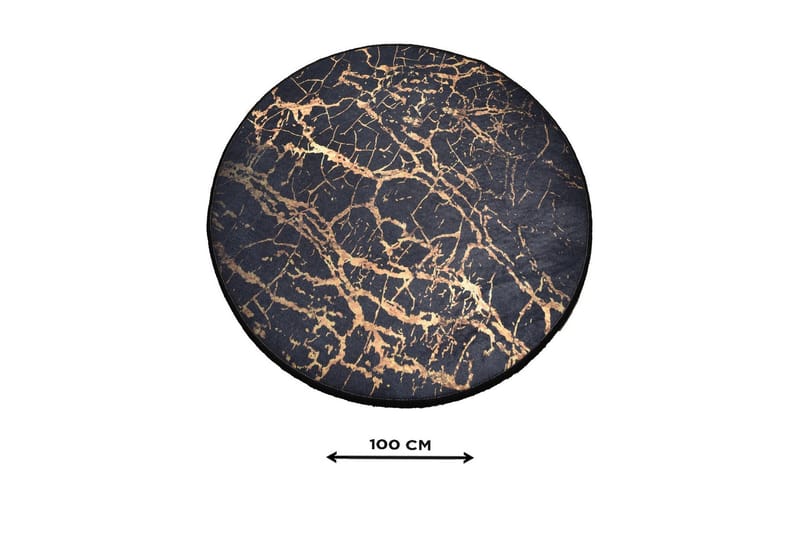 Chilai Home Badematte 100 Rund - Multi - Tekstiler - Tepper & Matter - Baderomsmatte