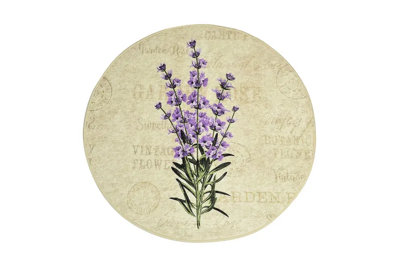 Chilai Home Badematte 100 Rund - Multi - Tekstiler - Tepper & Matter - Baderomsmatte