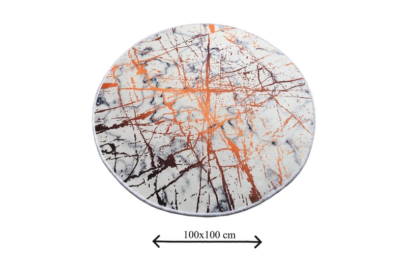 Chilai Home Badematte 100 Rund - Multi - Tekstiler - Tepper & Matter - Baderomsmatte