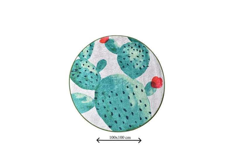 Chilai Home Badematte 100 Rund - Multi - Tekstiler - Tepper & Matter - Baderomsmatte