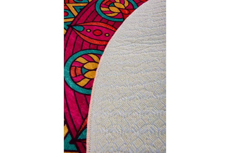 Chilai Home Badematte 100 Rund - Multi - Tekstiler - Tepper & Matter - Baderomsmatte