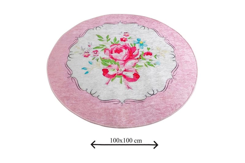 Chilai Home Badematte 100 Rund - Multi - Tekstiler - Tepper & Matter - Baderomsmatte