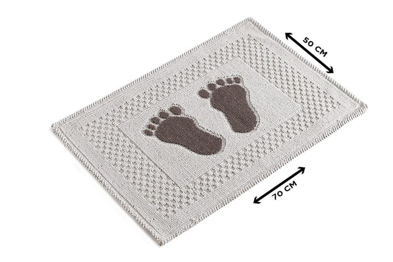 Chilai Home Badematte 50x70 - Multi - Tekstiler - Tepper & Matter - Baderomsmatte