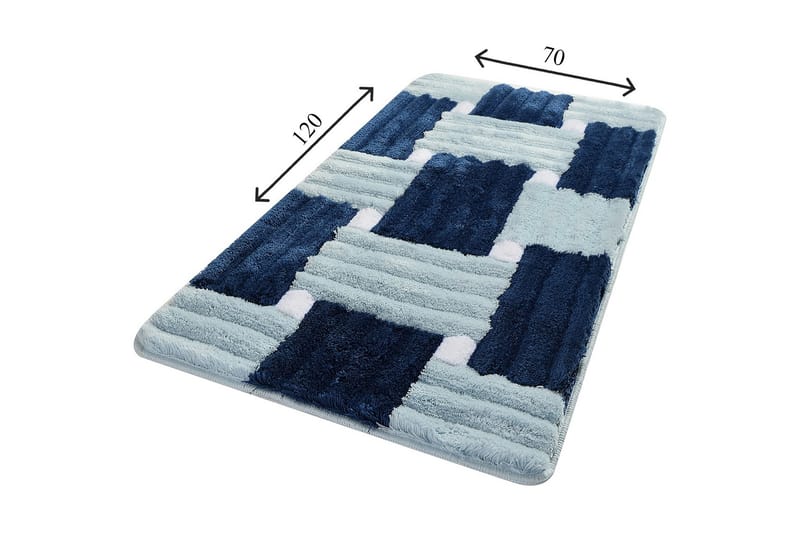 Chilai Home Badematte 70x120 - Multi - Tekstiler - Tepper & Matter - Baderomsmatte