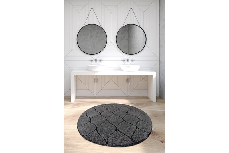 Chilai Home Badematte 90 Rund - Multi - Tekstiler - Tepper & Matter - Baderomsmatte
