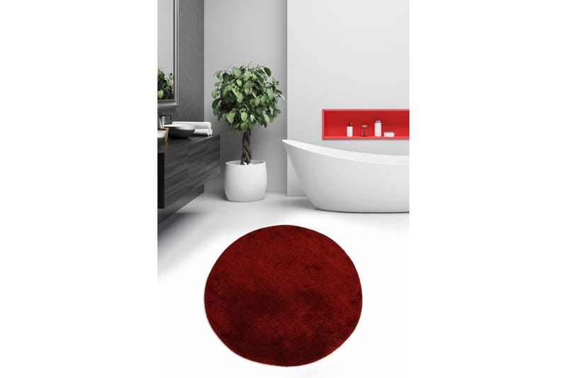 Chilai Home Badematte 90 Rund - Multi - Tekstiler - Tepper & Matter - Baderomsmatte