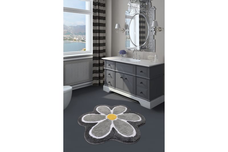 Chilai Home Badematte 90 Rund - Multi - Tekstiler - Tepper & Matter - Baderomsmatte