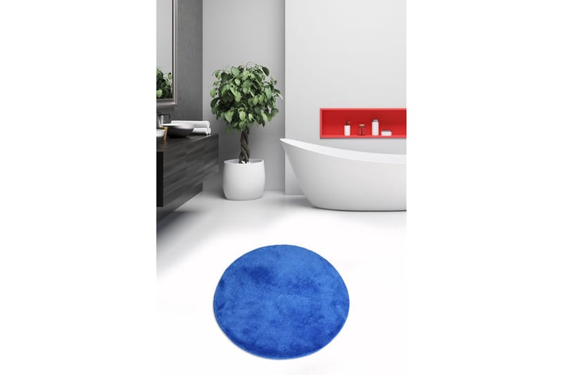 Chilai Home Badematte 90 Rund - Multi - Tekstiler - Tepper & Matter - Baderomsmatte