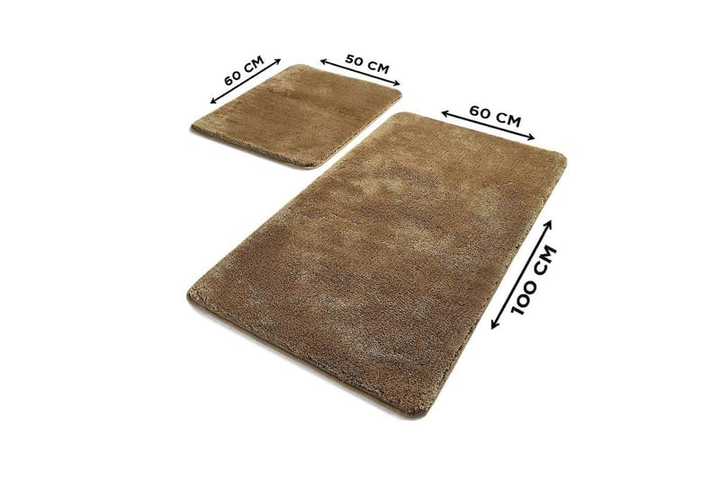 Chilai Home Badematte Sett med 2 - Multi - Tekstiler - Tepper & Matter - Baderomsmatte