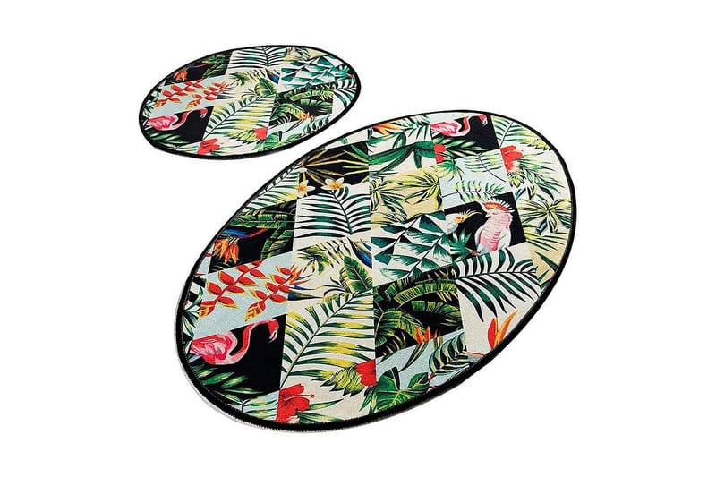 Chilai Home Badematte Sett med 2 - Multi - Tekstiler - Tepper & Matter - Baderomsmatte