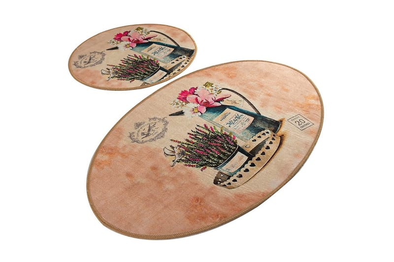 Chilai Home Badematte Sett med 2 - Multi - Tekstiler - Tepper & Matter - Baderomsmatte