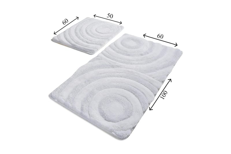 Chilai Home Badematte Sett med 2 - Multi - Tekstiler - Tepper & Matter - Baderomsmatte