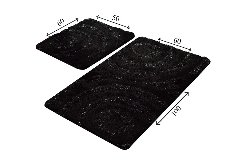 Chilai Home Badematte Sett med 2 - Multi - Tekstiler - Tepper & Matter - Baderomsmatte