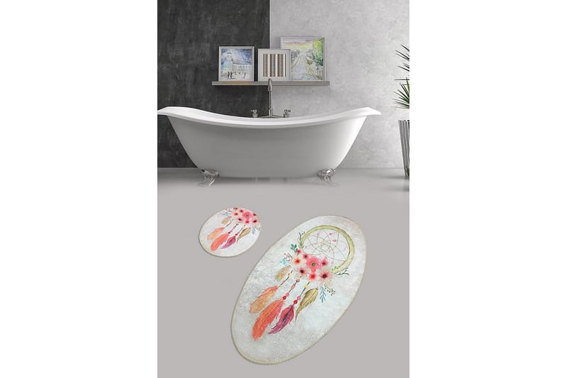 Chilai Home Badematte Sett med 2 - Multi - Tekstiler - Tepper & Matter - Baderomsmatte