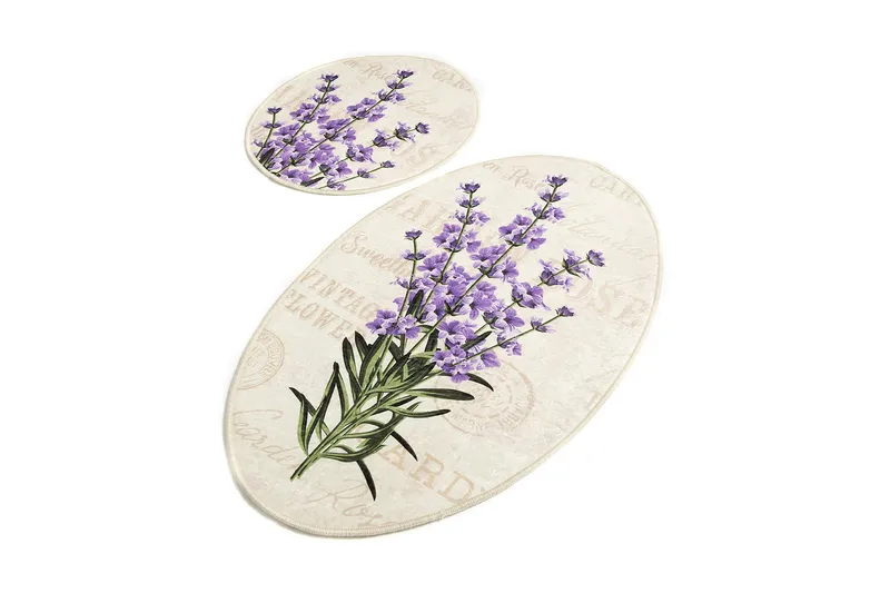 Chilai Home Badematte Sett med 2 - Multi - Tekstiler - Tepper & Matter - Baderomsmatte