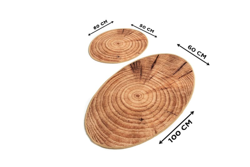 Chilai Home Badematte Sett med 2 - Multi - Tekstiler - Tepper & Matter - Baderomsmatte