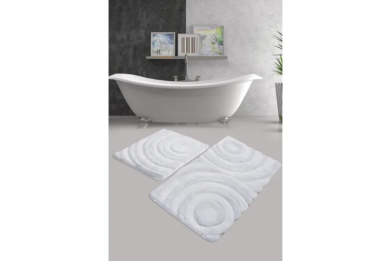 Chilai Home Badematte Sett med 2 - Multi - Tekstiler - Tepper & Matter - Baderomsmatte