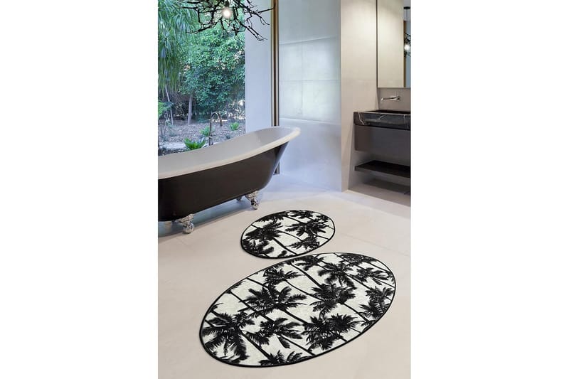 Chilai Home Badematte Sett med 2 - Multi - Tekstiler - Tepper & Matter - Baderomsmatte