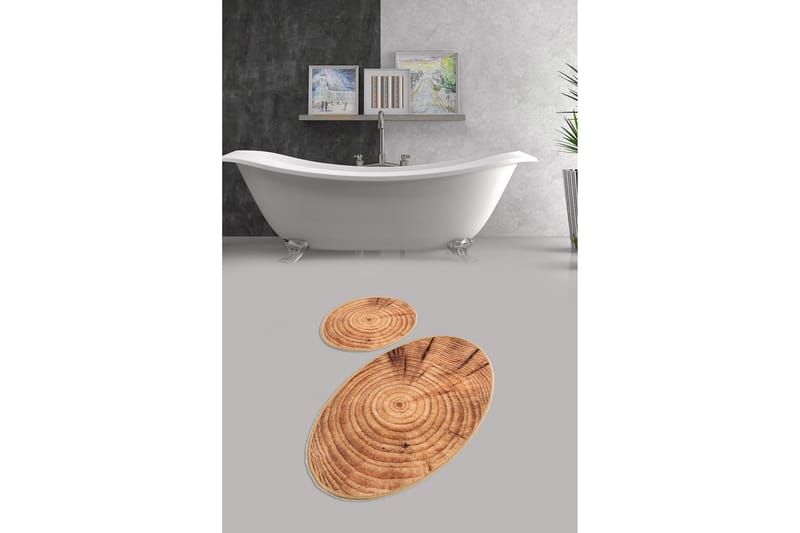 Chilai Home Badematte Sett med 2 - Multi - Tekstiler - Tepper & Matter - Baderomsmatte