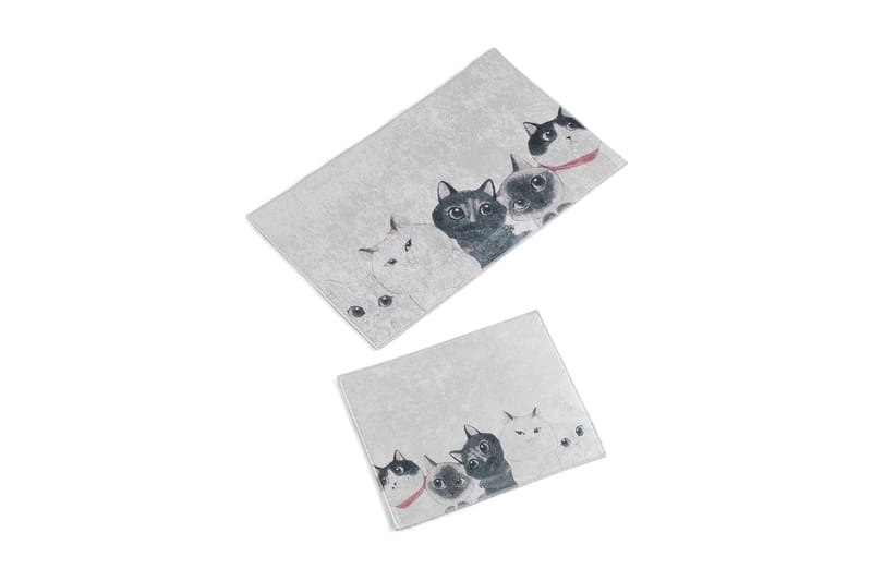 Chilai Home Badematte Sett med 2 - Multi - Tekstiler - Tepper & Matter - Baderomsmatte
