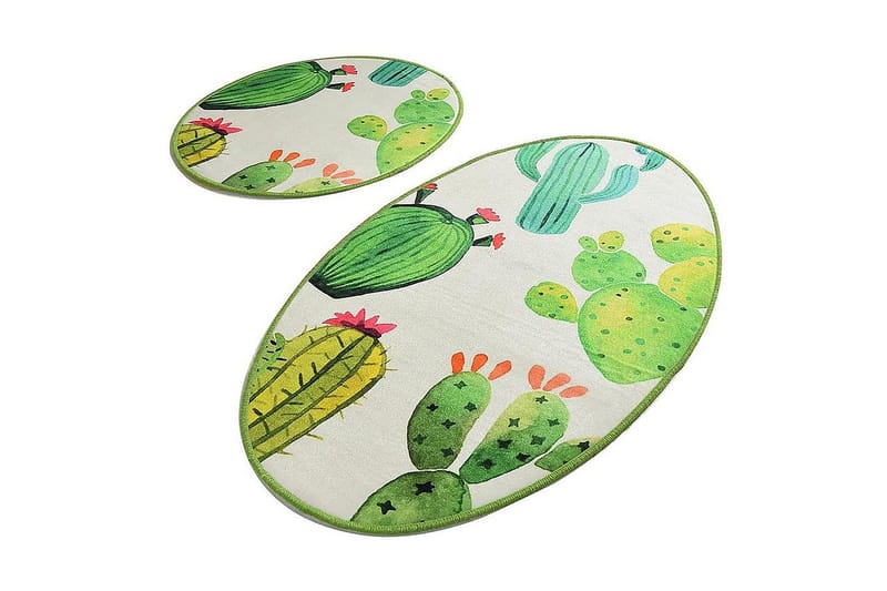 Chilai Home Badematte Sett med 2 - Multi - Tekstiler - Tepper & Matter - Baderomsmatte