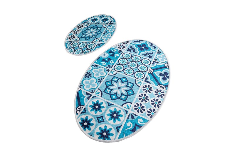 Chilai Home Badematte Sett med 2 - Multi - Tekstiler - Tepper & Matter - Baderomsmatte