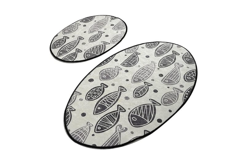 Chilai Home Badematte Sett med 2 - Multi - Tekstiler - Tepper & Matter - Baderomsmatte