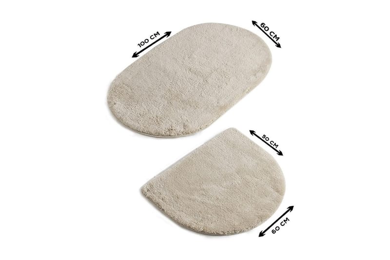 Chilai Home Badematte Sett med 2 - Multi - Tekstiler - Tepper & Matter - Baderomsmatte