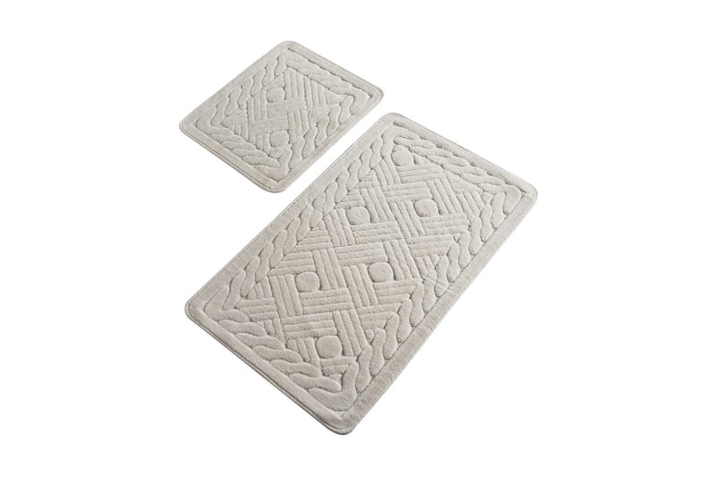Chilai Home Badematte Sett med 2 - Multi - Tekstiler - Tepper & Matter - Baderomsmatte