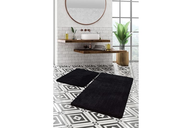 Chilai Home Badematte Sett med 2 - Multi - Tekstiler - Tepper & Matter - Baderomsmatte