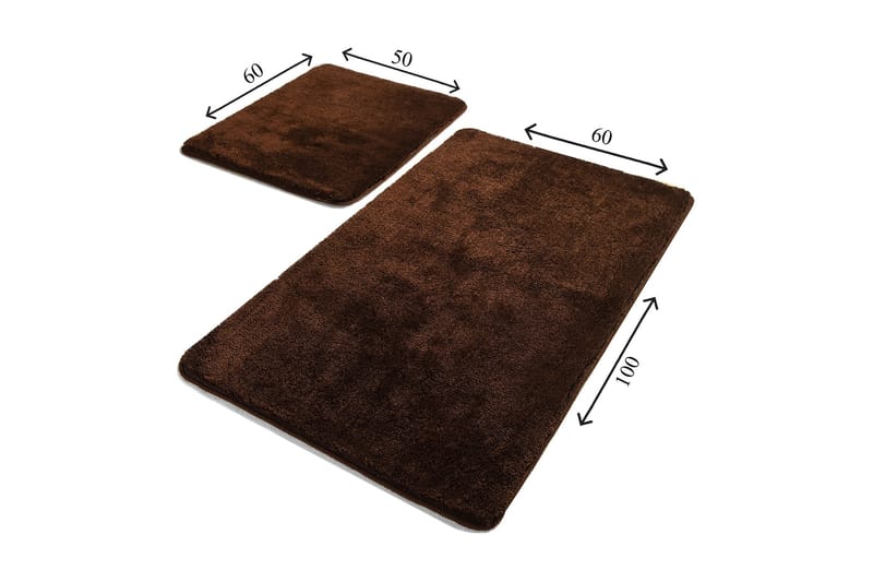 Chilai Home Badematte Sett med 2 - Multi - Tekstiler - Tepper & Matter - Baderomsmatte