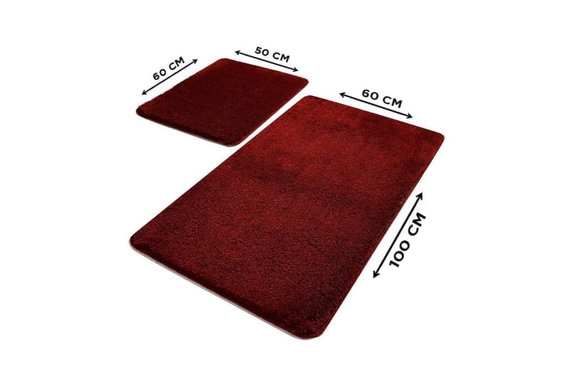 Chilai Home Badematte Sett med 2 - Multi - Tekstiler - Tepper & Matter - Baderomsmatte