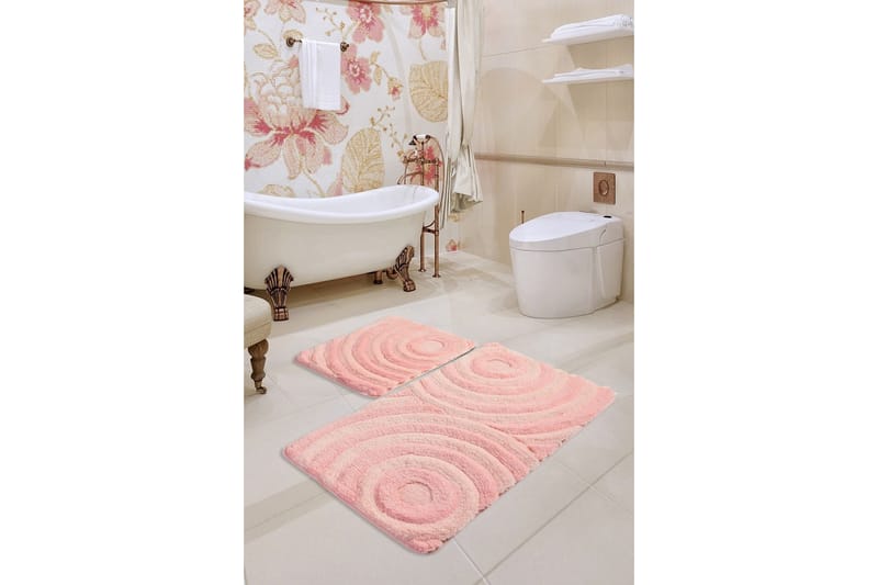 Chilai Home Badematte Sett med 2 - Multi - Tekstiler - Tepper & Matter - Baderomsmatte